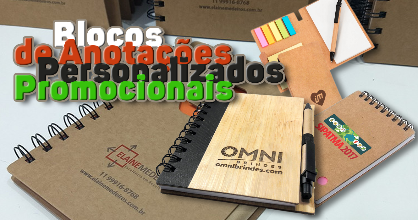 Blocos de Anotações Promocionais